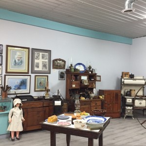 Exhibits taking shape