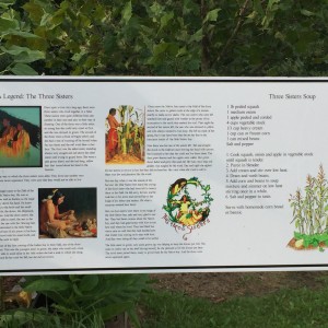 Three Sister Garden Sign 