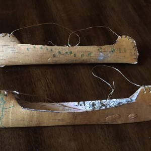 Kids Birch Bark Canoe Workshop